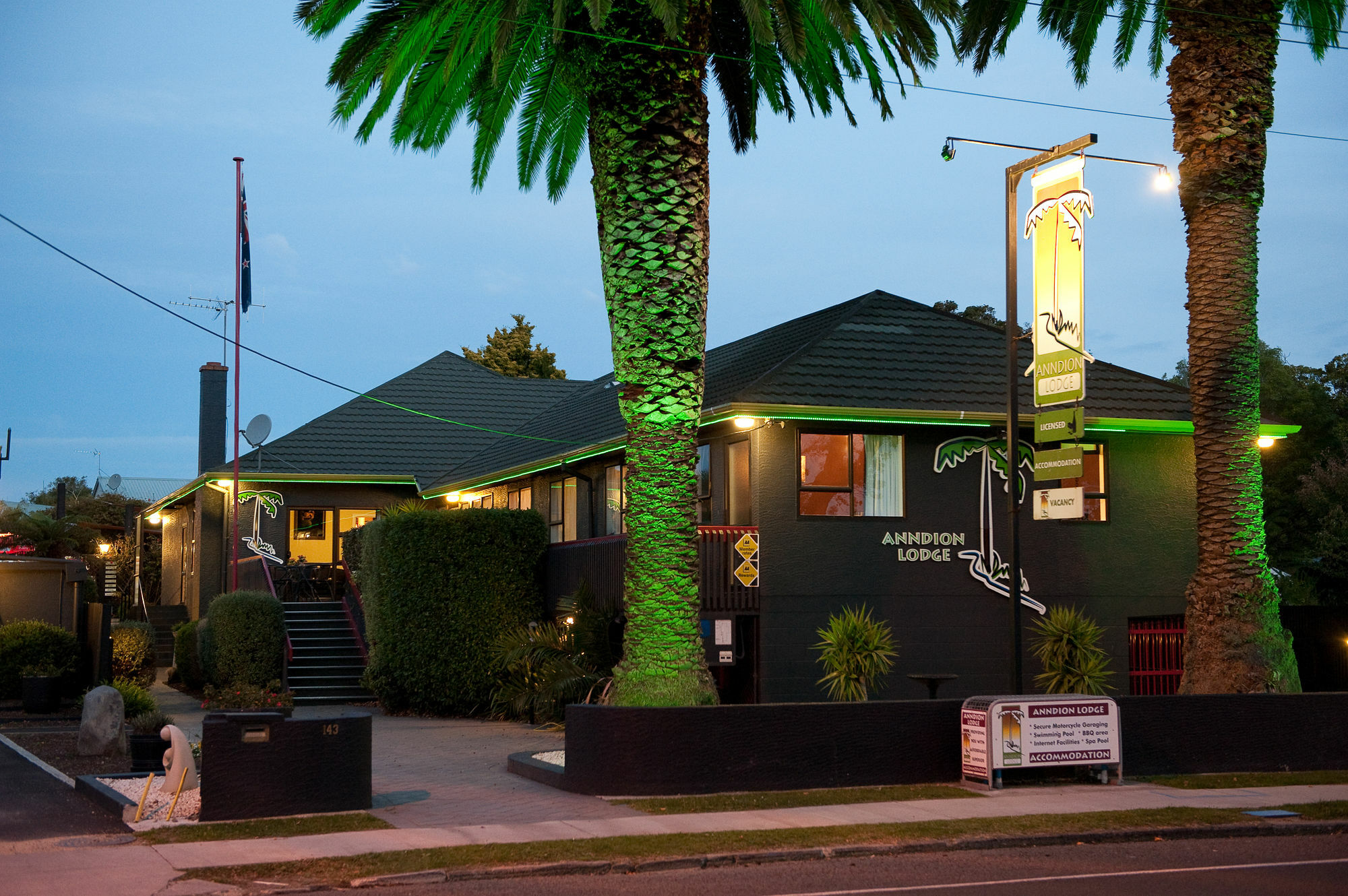 Anndion Lodge Motel & Conference Centre Whanganui Exteriör bild